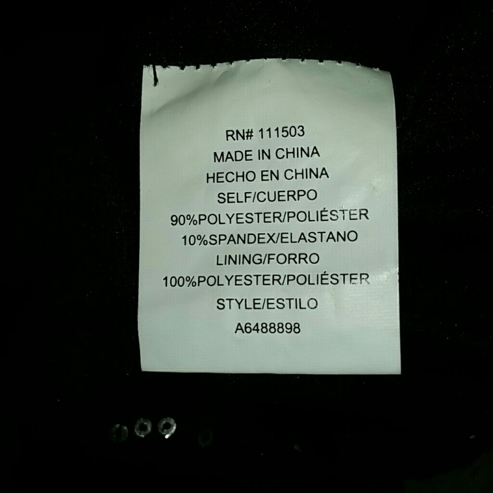 Black Sequin Dress | Sz M/L - Picture 4 of 4